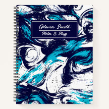 Personalized Deep Ocean Print