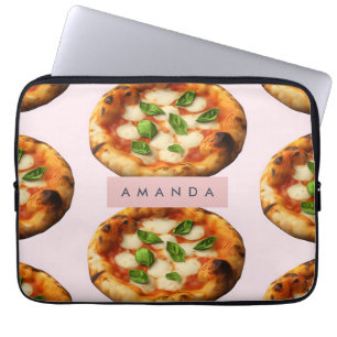 Personalized Delicious Pizza Design Laptop Sleeve