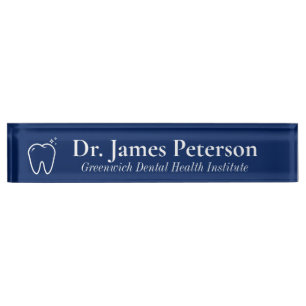Personalized Dental Nameplate