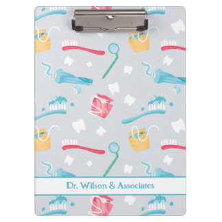 Personalized Dental Practice Dental Supplies Clipboard