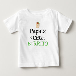 Personalized Design   [Any Text's] Little Burrito Baby T-Shirt