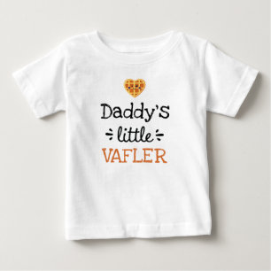 Personalized Design   [Any Text's] Little Vafler Baby T-Shirt