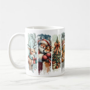 Personalized design with Santa reindeer cookies Coffee Mug