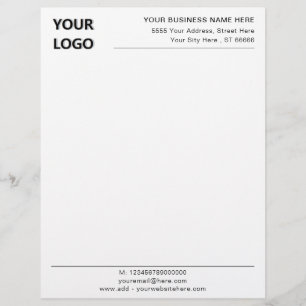 Personalized Design Your Own Business Letterhead