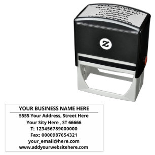 Personalized Design Your Own Custom Address Stamp