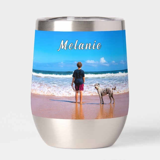 Personalized Design Your Own Custom Photo and Name (Back)