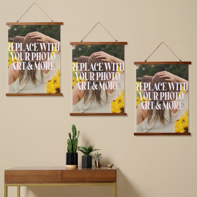 Personalized Design Your Own Hanging Tapestry (Asymmetrical)