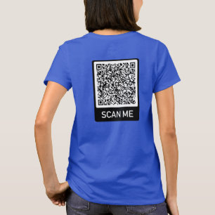 Personalized Design Your Own QR Code T-Shirt