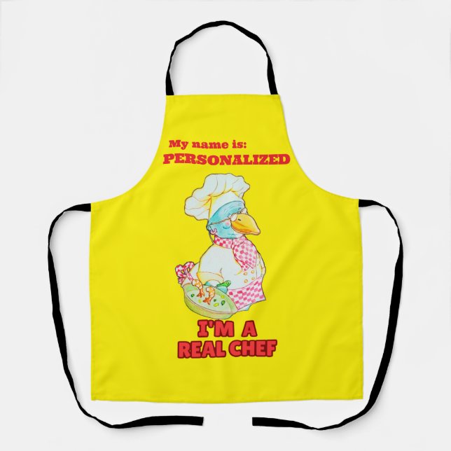 Personalized Designed Kitchen Apron  (Front)