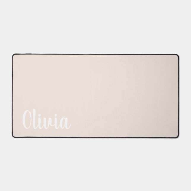 Personalized Desk Mat with Name | Custom Mouse Pad (Front)