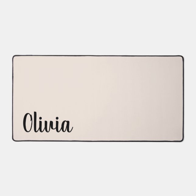 Personalized Desk Mat with Name | Custom Mouse Pad (Front)