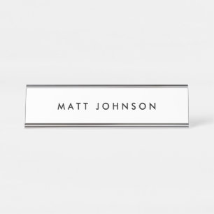 Personalized Desk Name Plate