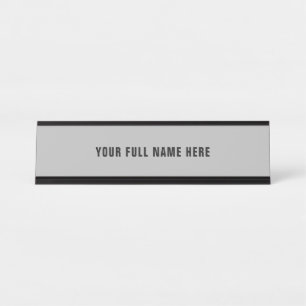 Personalized Desk Name Plate Your Colours and Font