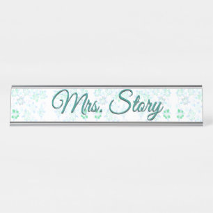 Personalized Desk Plate Desk Name Plate