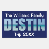Personalized Destin Beach Trip Cool Ocean