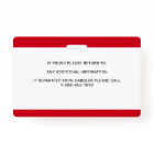 Personalized Diabetic Alert Service Dog Photo ID