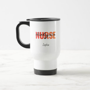 Personalized Dialysis Nurse Name Travel Mug