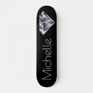 Personalized Diamond Skateboard
