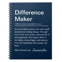 Personalized Difference Maker Definition