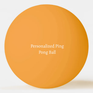 Personalized Dimensions 1.57" Glow Dark Yellow Ping Pong Ball