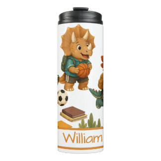 Personalized Dino-Mite-Athlete Thermal Tumbler