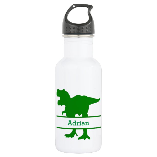 Personalized  Dinosaur 532 Ml Water Bottle (Front)