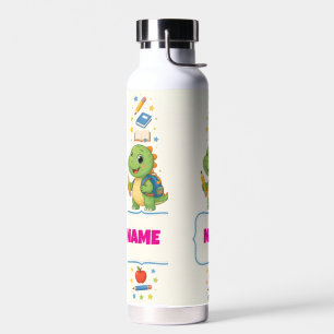 Personalized Dinosaur Kids Back to School Bottle