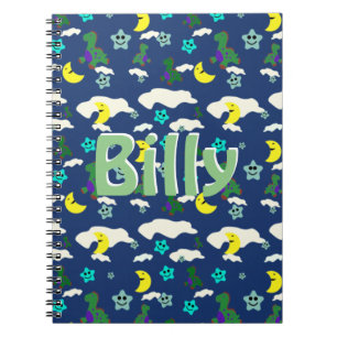 Personalized Dinosaur Notebook