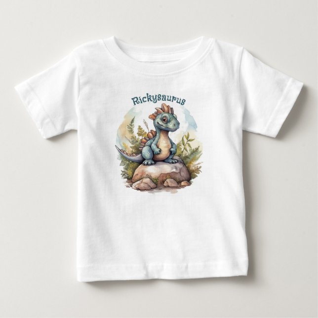 Personalized Dinosaur T-Shirt (Front)