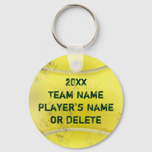 Personalized Dirty Old Tennis Ball Keychains CHEAP