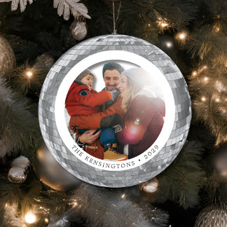 Personalized Disco Ball Family Ornament