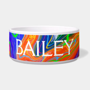 Personalized Disco Balls Marble Fluid Art