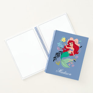 Personalized Disney Princess   Ariel & the Ocean Notebook
