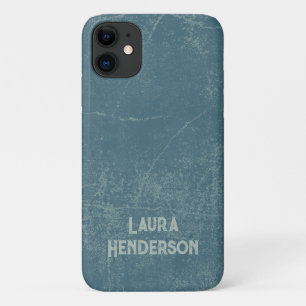Personalized Distressed Grunge Style Phone Case