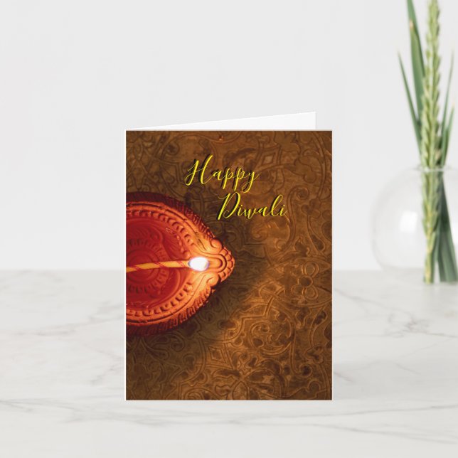 personalized Diwali greeting Card (Front)