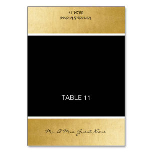 Personalized DIY Wedding Name Table Place Cards