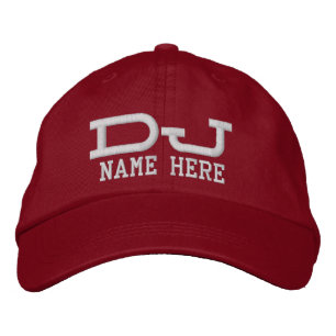 Personalized DJ Embroidered Hat