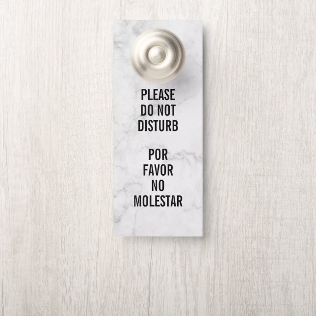 Personalized Do Not Disturb Door Hanger (On Knob)