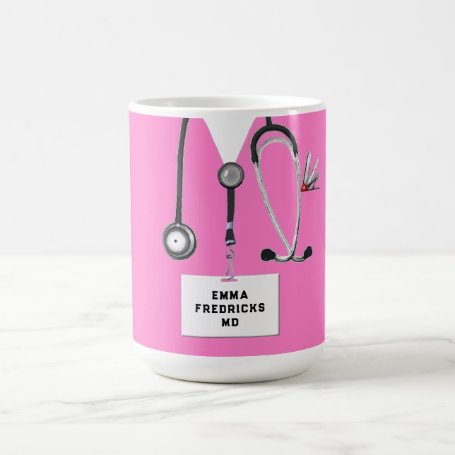Personalized Doctor Collectable Coffee Mug (Center)