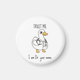 Personalized Doctor Duck Magnet