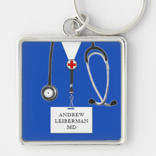 Personalized Doctor Gift Keychain