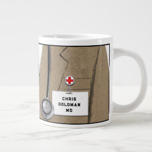 Personalized Doctor Large Coffee Mug