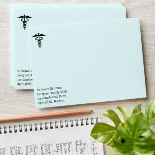 Personalized  Doctor Medical Student Physician Envelope