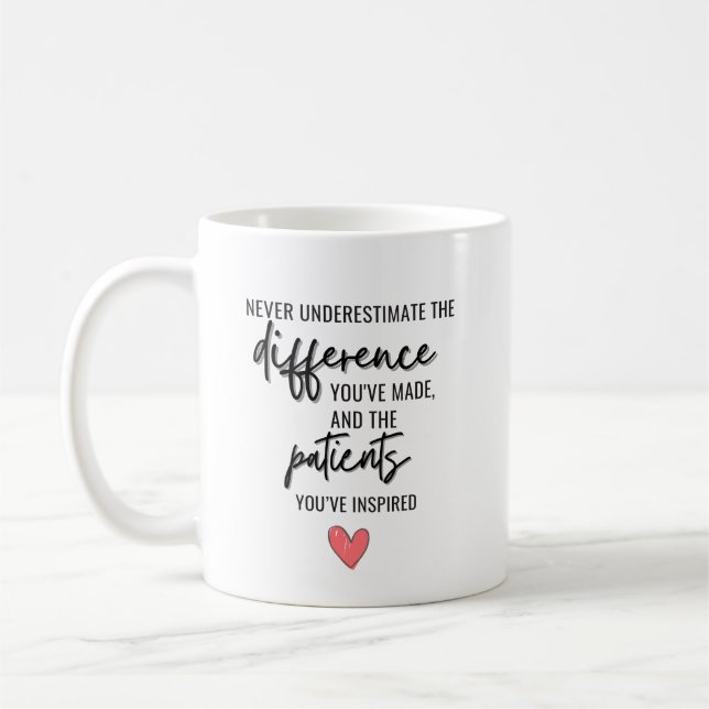 Personalized Doctor Retirement Coffee Mug (Left)