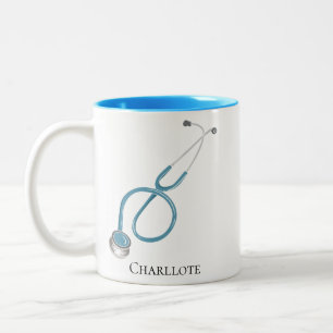 Personalized Doctor Stethoscope Name Mug