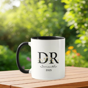 Personalized doctoral mug, customized doctoral mug