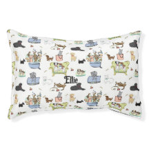 Personalized Dog Bed