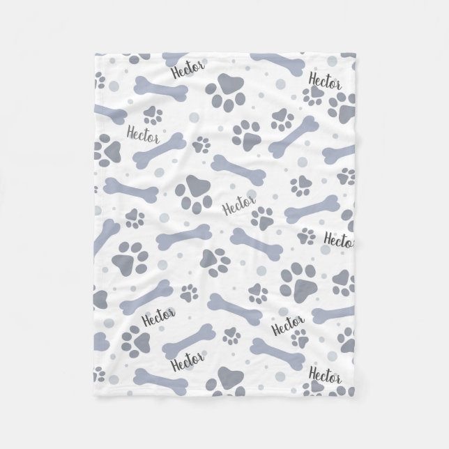 Personalized Dog Blanket  (Front)