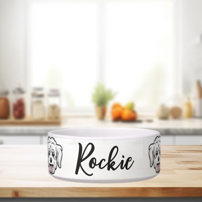 Personalized Dog Bowl - Custom Pet Bowl with Name  (Creator Uploaded)