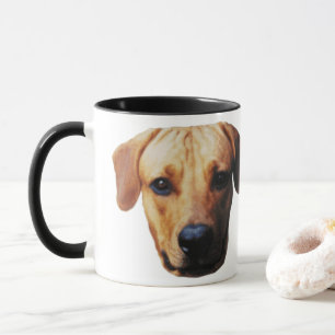 Personalized Dog Face Coffee Mug